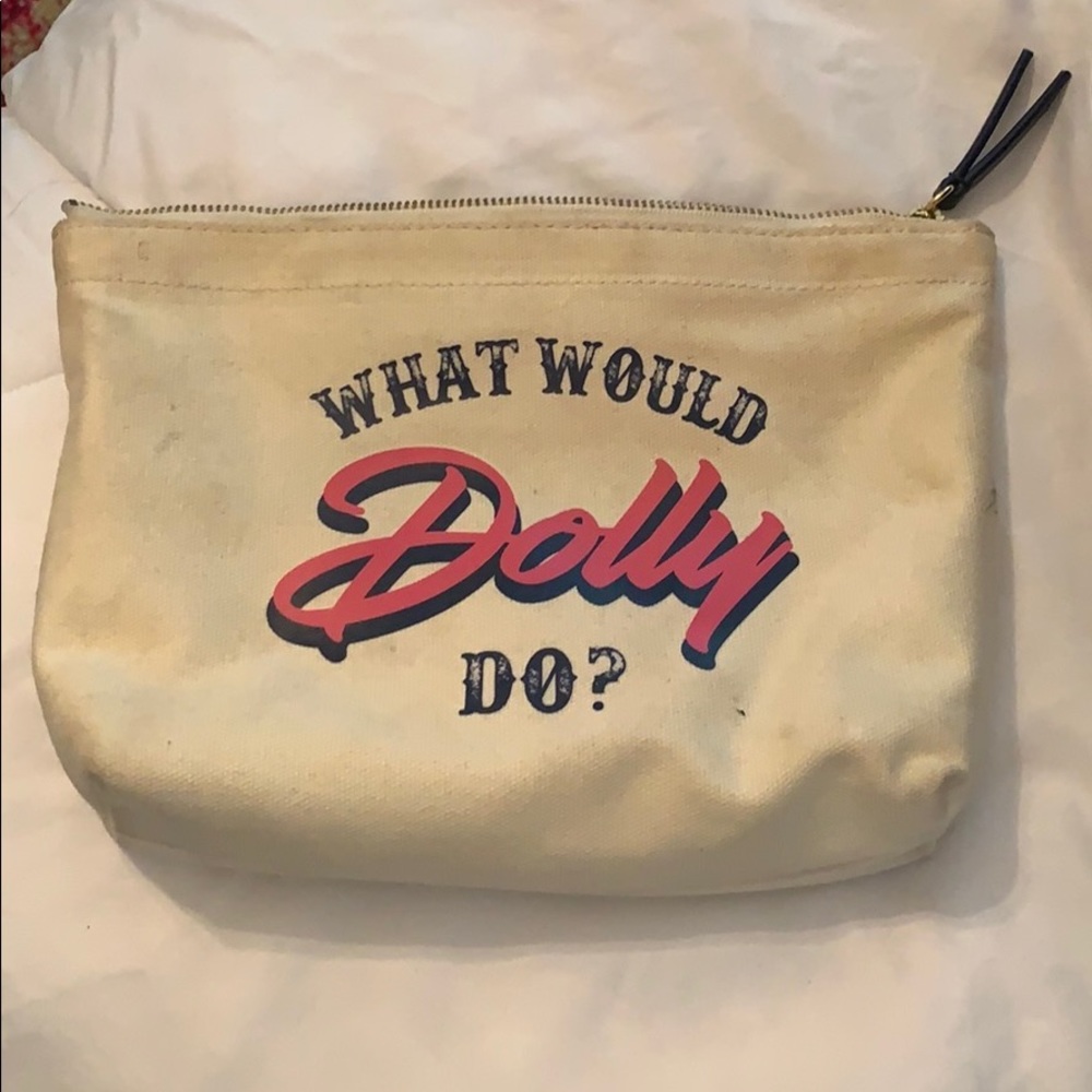 Draper James cosmetics bag